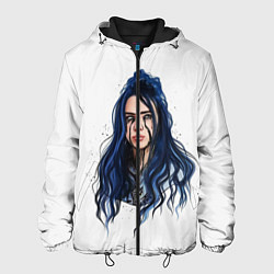 Куртка с капюшоном мужская BILLIE EILISH, цвет: 3D-черный