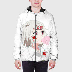 Куртка с капюшоном мужская Сузуя Джузу, цвет: 3D-черный — фото 2
