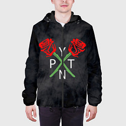 Куртка с капюшоном мужская Payton Moormeie, цвет: 3D-черный — фото 2
