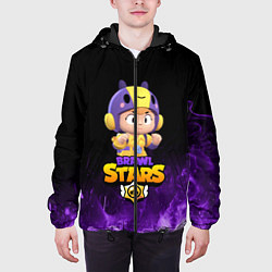 Куртка с капюшоном мужская Brawl Stars BEA, цвет: 3D-черный — фото 2