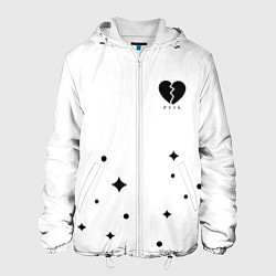 Куртка с капюшоном мужская ТИКТОКЕР - PAYTON MOORMEIE, цвет: 3D-белый