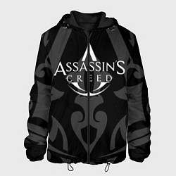 Куртка с капюшоном мужская Assassin’s Creed, цвет: 3D-черный