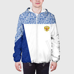 Куртка с капюшоном мужская Форма России, цвет: 3D-белый — фото 2