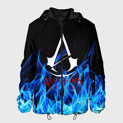 Куртка с капюшоном мужская Assassin??s Creed, цвет: 3D-черный