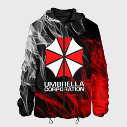 Куртка с капюшоном мужская UMBRELLA CORP, цвет: 3D-черный