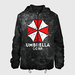 Куртка с капюшоном мужская UMBRELLA CORP, цвет: 3D-черный