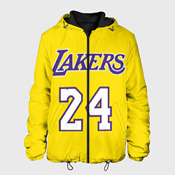 Куртка с капюшоном мужская Kobe Bryant 24, цвет: 3D-черный