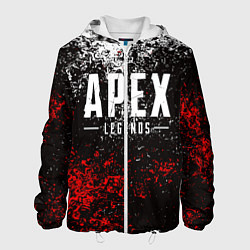 Куртка с капюшоном мужская APEX LEGENDS, цвет: 3D-белый