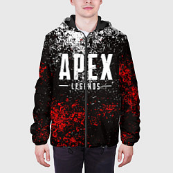 Куртка с капюшоном мужская APEX LEGENDS, цвет: 3D-черный — фото 2