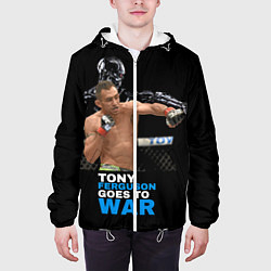Куртка с капюшоном мужская Tony Ferguson, цвет: 3D-белый — фото 2