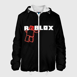 Куртка с капюшоном мужская Роблокс Roblox, цвет: 3D-белый