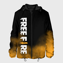 Куртка с капюшоном мужская Free fire, цвет: 3D-черный