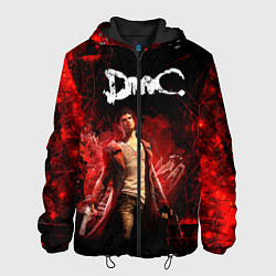 Куртка с капюшоном мужская Devil may cry, цвет: 3D-черный