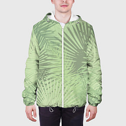 Куртка с капюшоном мужская В джунгли, цвет: 3D-белый — фото 2