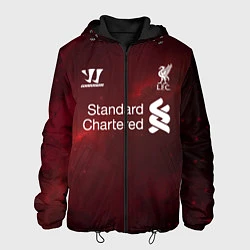 Куртка с капюшоном мужская Liverpool, цвет: 3D-черный