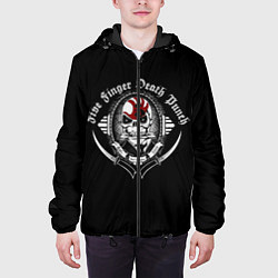 Куртка с капюшоном мужская Five Finger Death Punch, цвет: 3D-черный — фото 2