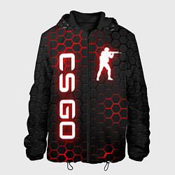 Куртка с капюшоном мужская CS GO, цвет: 3D-черный