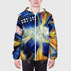 Куртка с капюшоном мужская ДОКТОР ВАН ГОГ, цвет: 3D-белый — фото 2