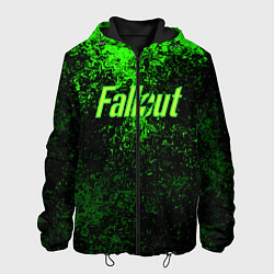 Куртка с капюшоном мужская FALLOUT, цвет: 3D-черный