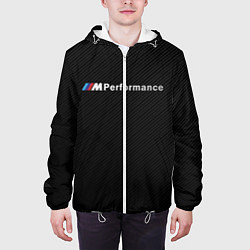 Куртка с капюшоном мужская BMW M PERFORMANCE, цвет: 3D-белый — фото 2