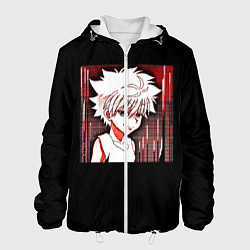 Куртка с капюшоном мужская Hunter x Hunter Киллуа Killua, цвет: 3D-белый