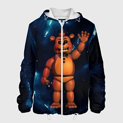 Куртка с капюшоном мужская Five Nights At Freddys, цвет: 3D-белый