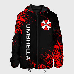 Куртка с капюшоном мужская UMBRELLA CORP, цвет: 3D-черный