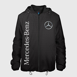 Куртка с капюшоном мужская Mersedes, цвет: 3D-черный