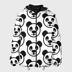 Куртка с капюшоном мужская Panda, цвет: 3D-черный