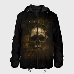 Куртка с капюшоном мужская ARch Enemy 37, цвет: 3D-черный