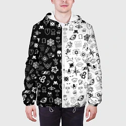Куртка с капюшоном мужская RAINBOW SIX SIEGE, цвет: 3D-белый — фото 2