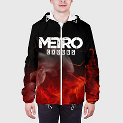 Куртка с капюшоном мужская METRO EXODUS, цвет: 3D-белый — фото 2