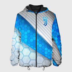 Куртка с капюшоном мужская Juventus F C, цвет: 3D-черный