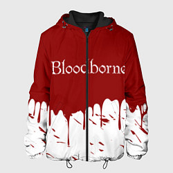 Куртка с капюшоном мужская Bloodborne, цвет: 3D-черный