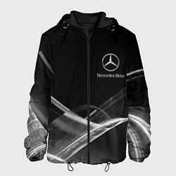 Куртка с капюшоном мужская MERCEDES, цвет: 3D-черный