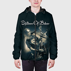 Куртка с капюшоном мужская Children of Bodom 4, цвет: 3D-черный — фото 2