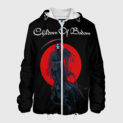 Куртка с капюшоном мужская Children of Bodom 19, цвет: 3D-белый