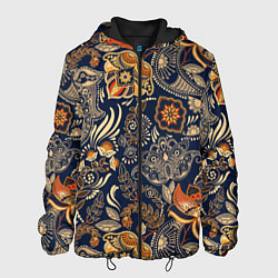 Мужская куртка Узор орнамент цветы этно
