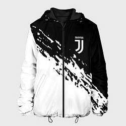 Куртка с капюшоном мужская JUVENTUS, цвет: 3D-черный