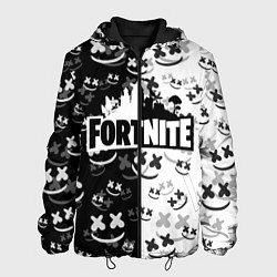 Куртка с капюшоном мужская FORTNITE MARSHMELLO, цвет: 3D-черный