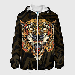 Мужская куртка Тигровый стимпанк Tiger
