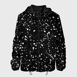 Куртка с капюшоном мужская Seven, цвет: 3D-черный