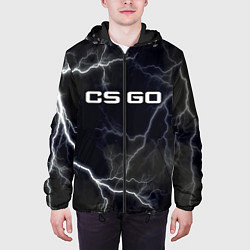 Куртка с капюшоном мужская CS GO, цвет: 3D-черный — фото 2