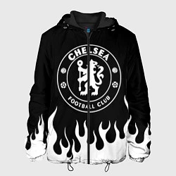 Куртка с капюшоном мужская Chelsea BW, цвет: 3D-черный