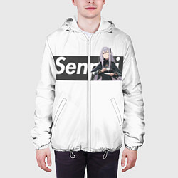 Куртка с капюшоном мужская Re:Zero, цвет: 3D-белый — фото 2