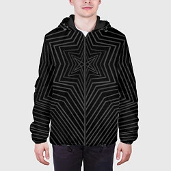 Куртка с капюшоном мужская BRING ME THE HORIZON, цвет: 3D-черный — фото 2