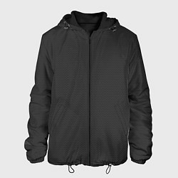 Куртка с капюшоном мужская Змеиная чешуя, цвет: 3D-черный