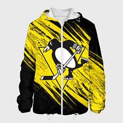 Куртка с капюшоном мужская Pittsburgh Penguins Sport, цвет: 3D-белый