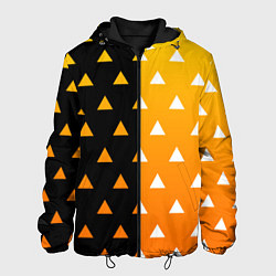 Куртка с капюшоном мужская ZENITSU ЗЕНИТСУ КИМОНО, цвет: 3D-черный