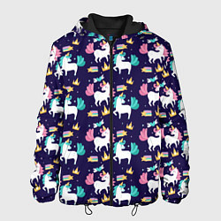 Мужская куртка Unicorn pattern